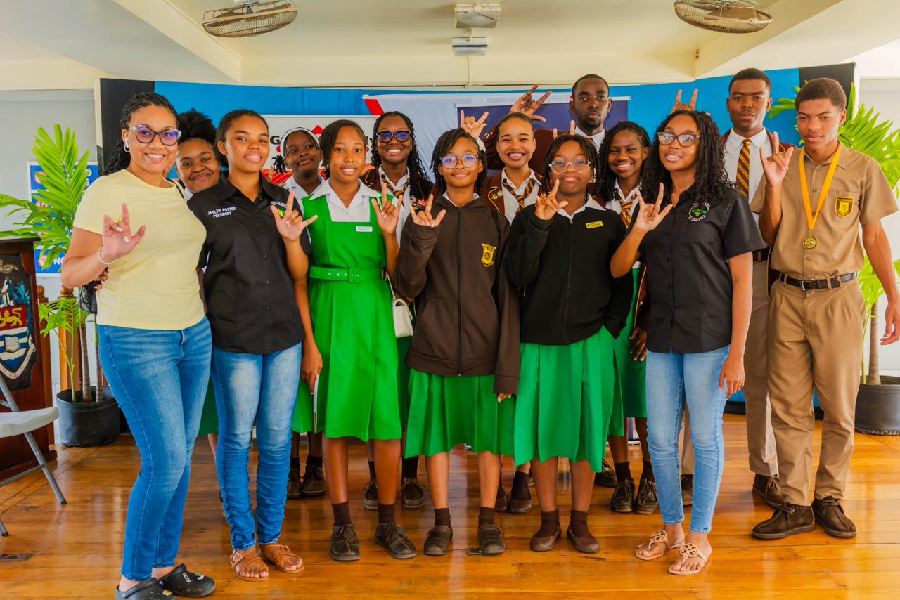 Manchester High School Sign Language Club Team